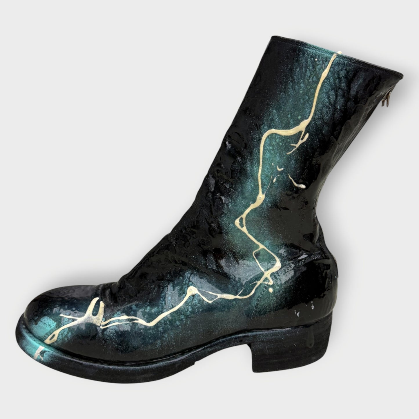 Abstract Coated Limited Boots