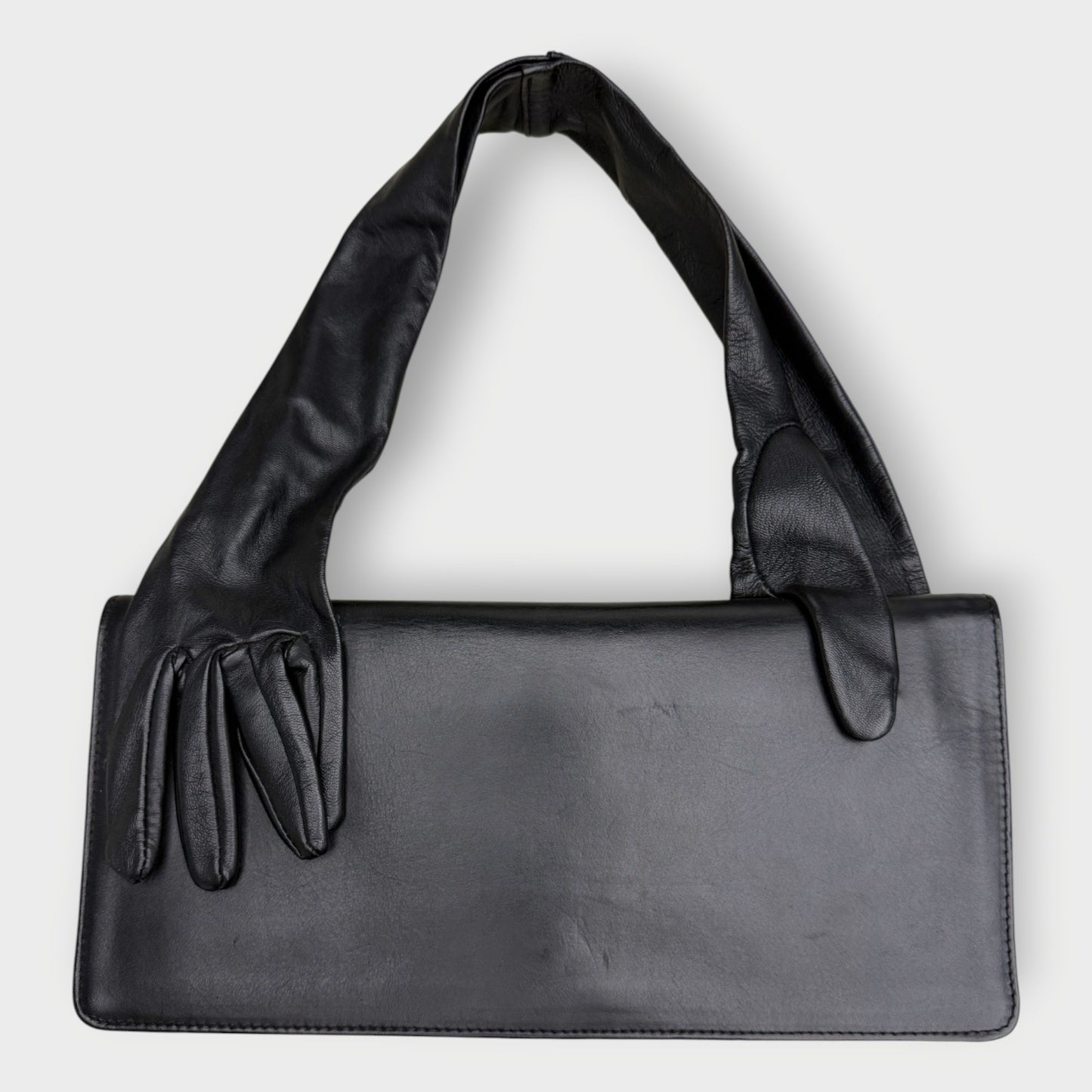 Leather Glove Shoulder Bag