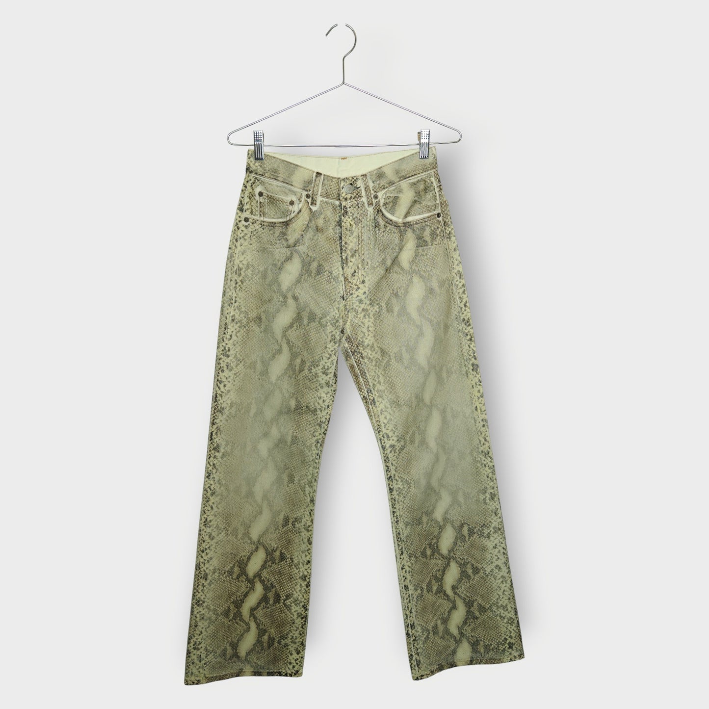 Snakeskin Painted Jean