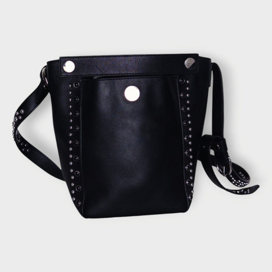 Leather Studded Dolly Bag