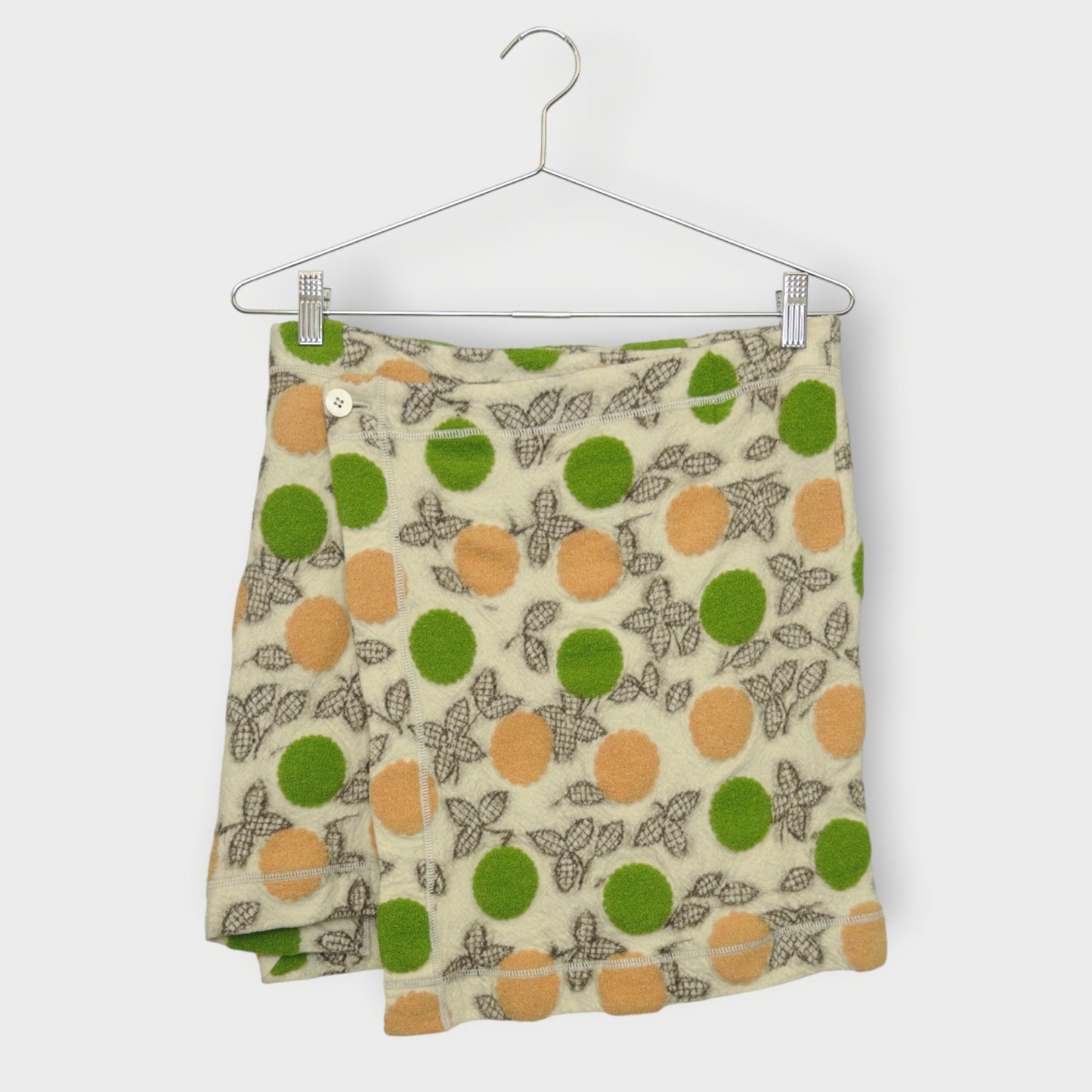 Felted Fruit Wrap Skirt