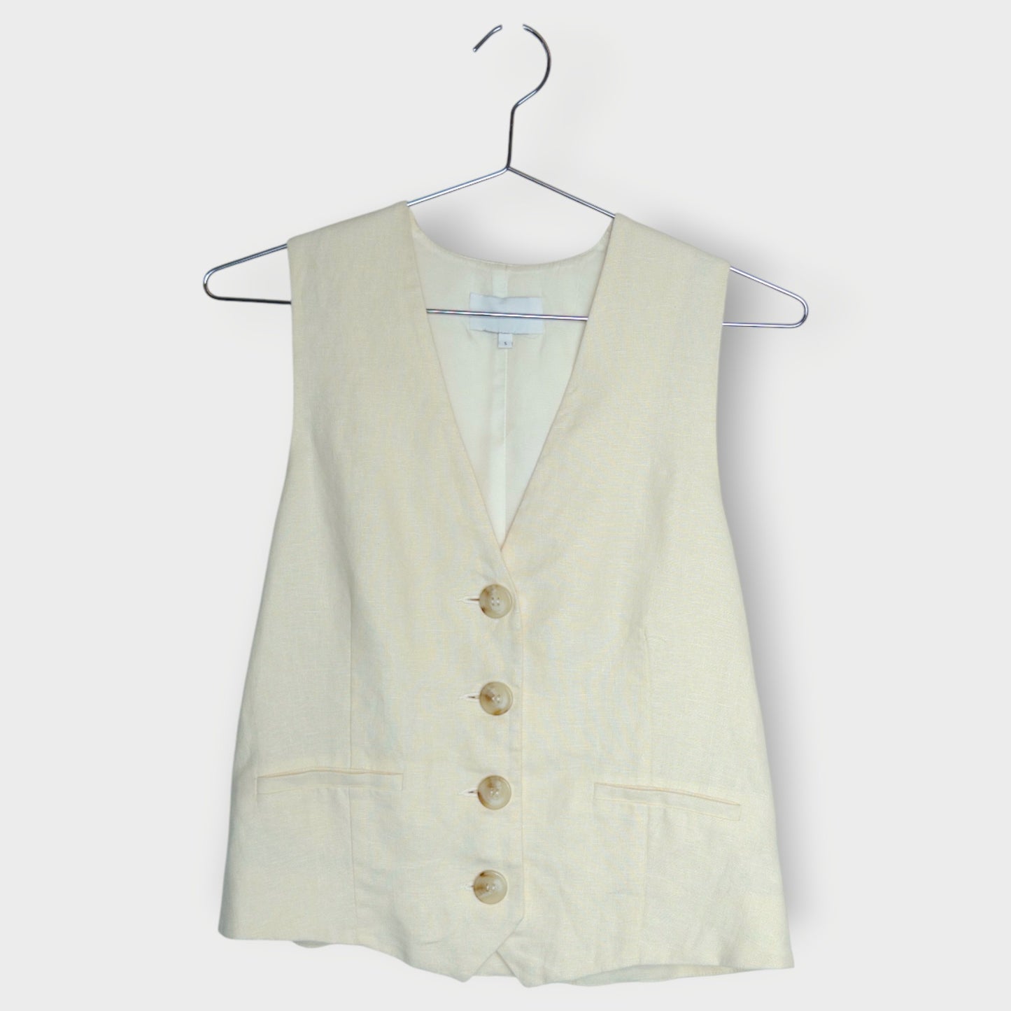 Linen Vest