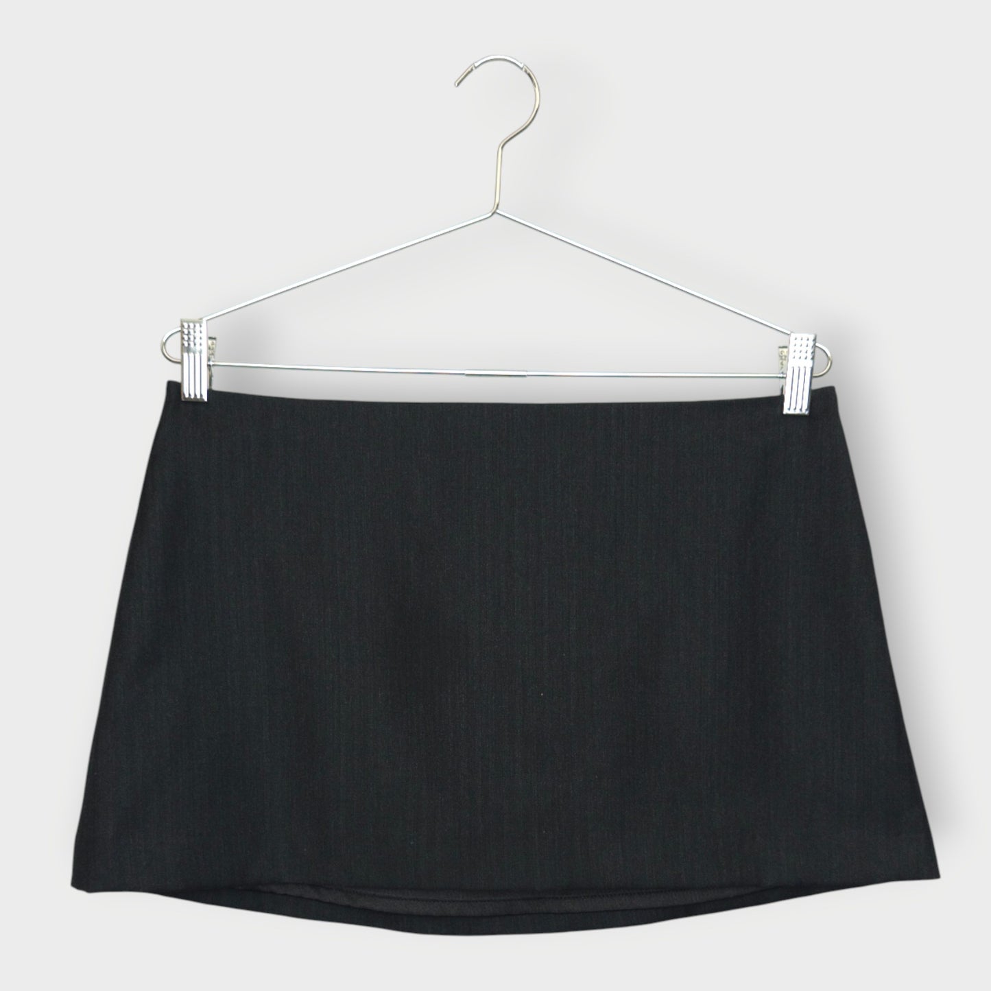 Herringbone Mini Skirt