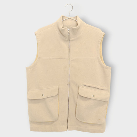 Fleece Mock Neck Vest