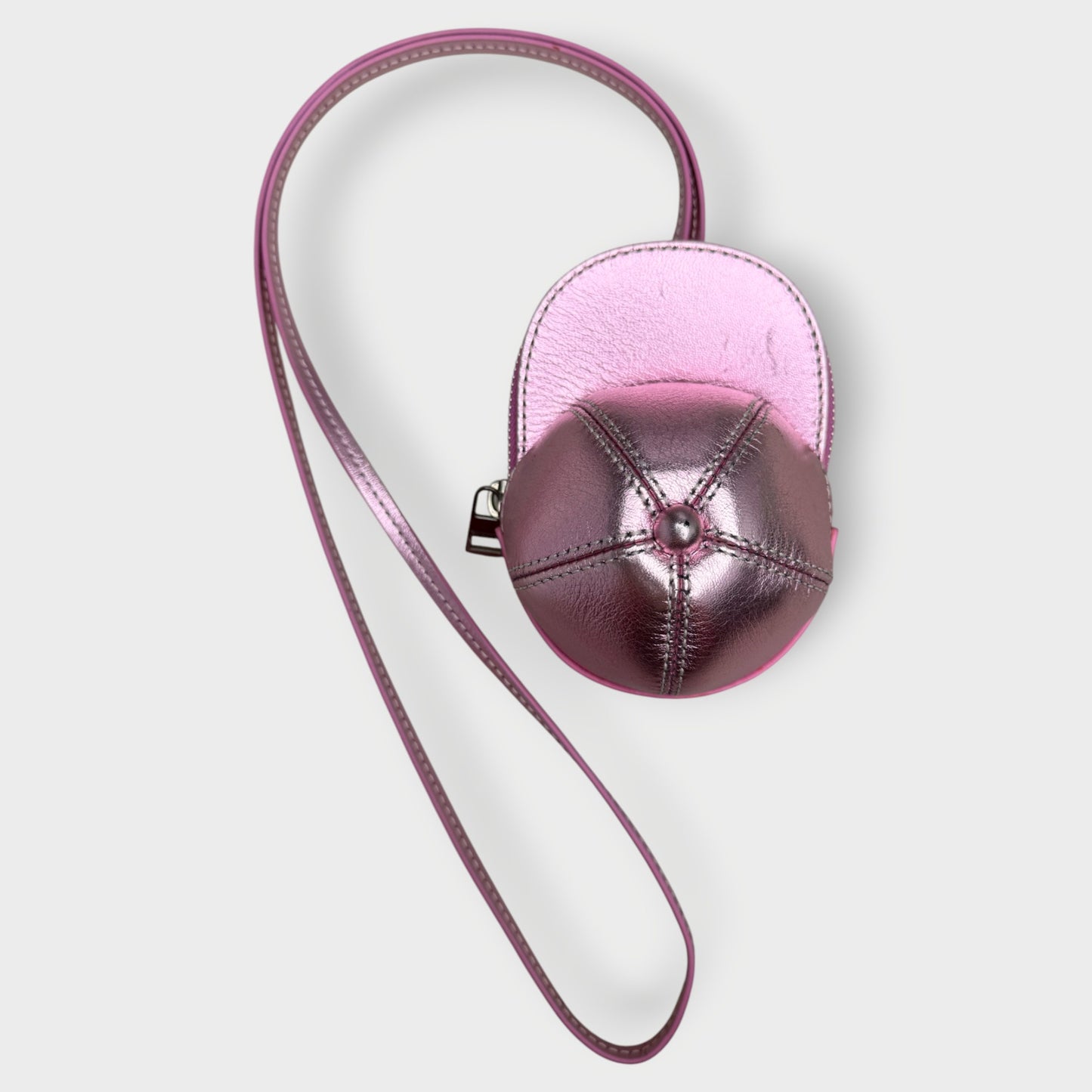 Metallic Nano Cap Bag