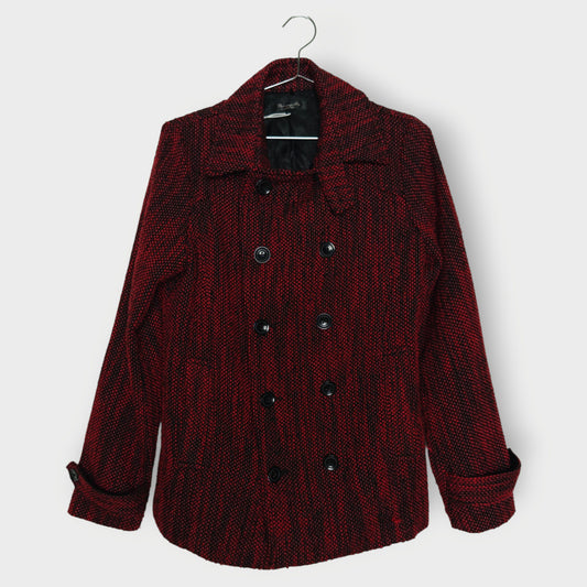 Woven Double Breasted Jacket