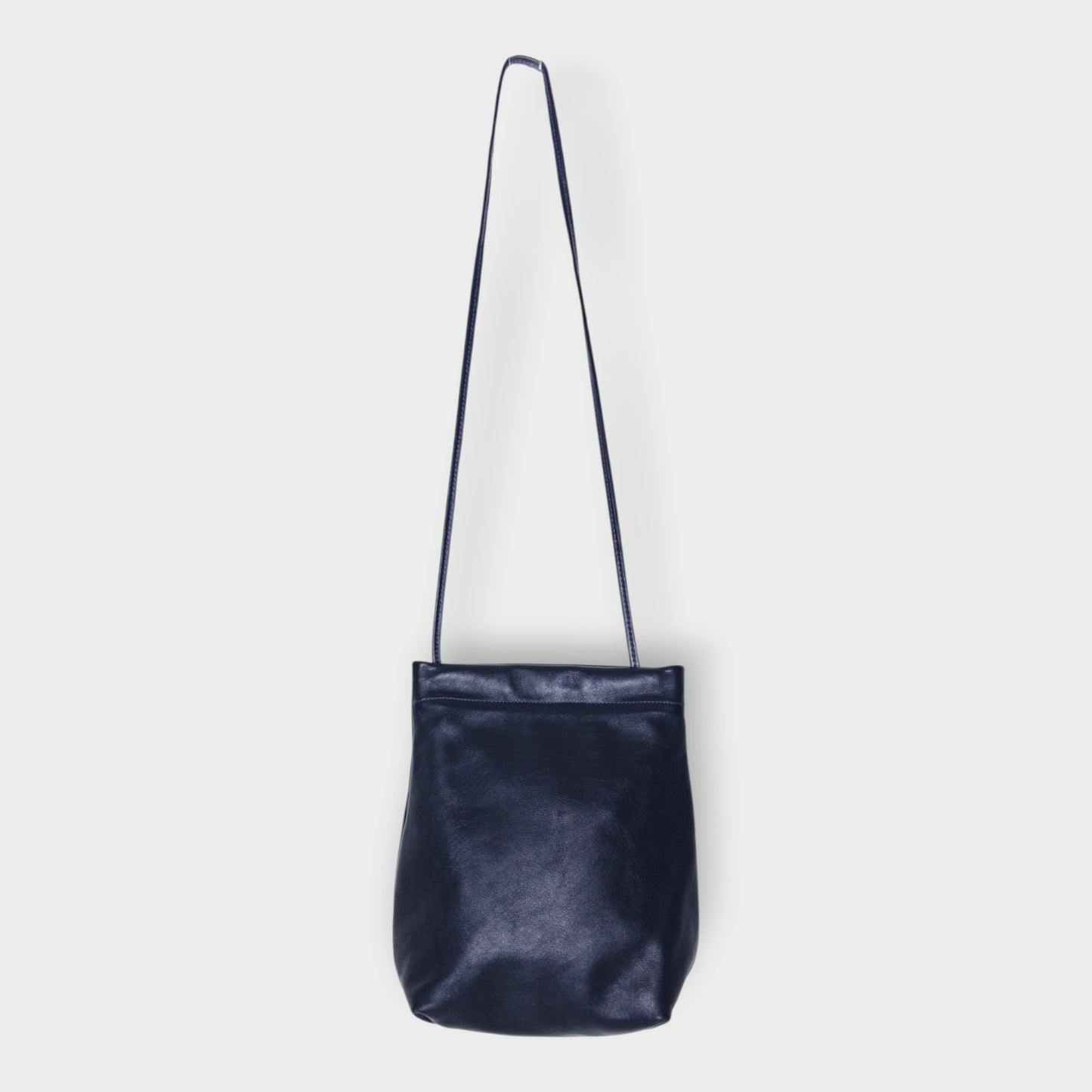 Cross Body Rectangle Leather Bag