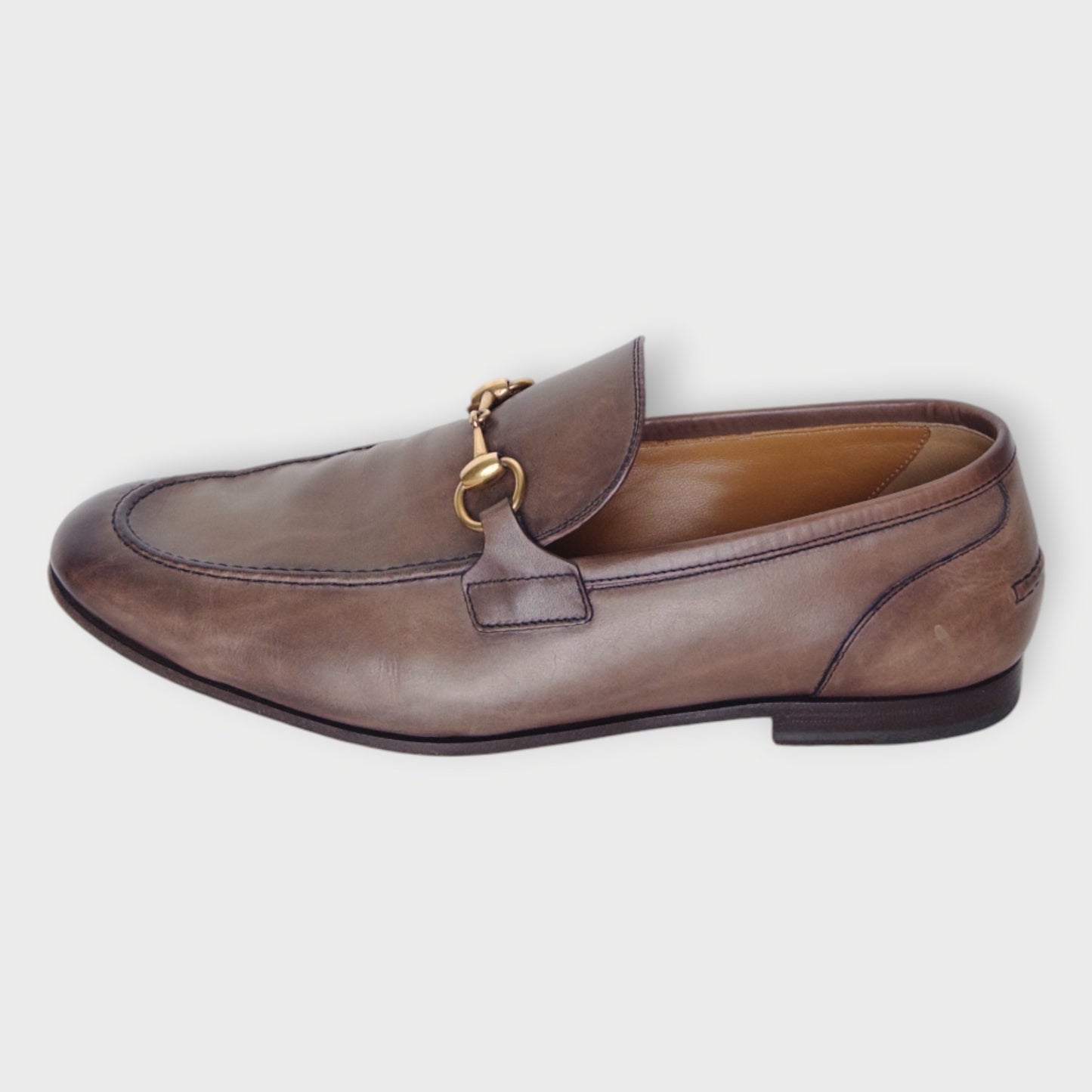 Leather Jordaan Horsebit Loafer