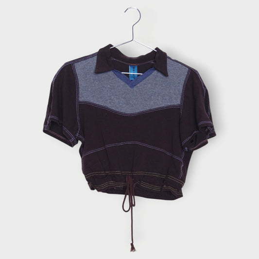 Crop Tie Polo