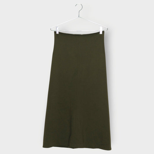 Split Detail Midi Skirt