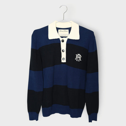 Knit Stripe Rugby Jumper