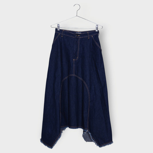 Denim Mormon Rodeo Skirt