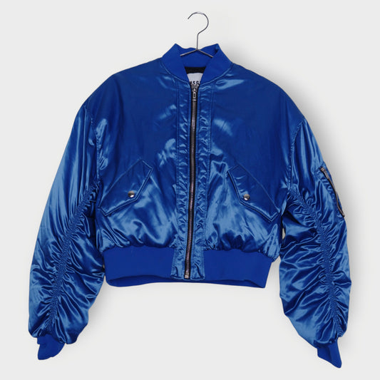 Metallic Puffer Jacket