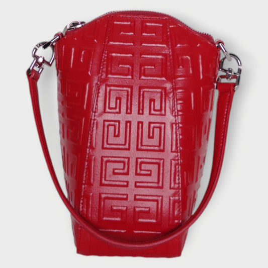 Embossed Vertical Antigona Bag