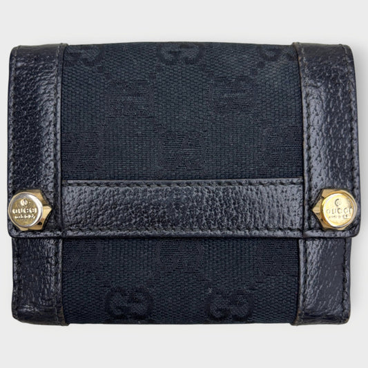 Leather Monogram Wallet