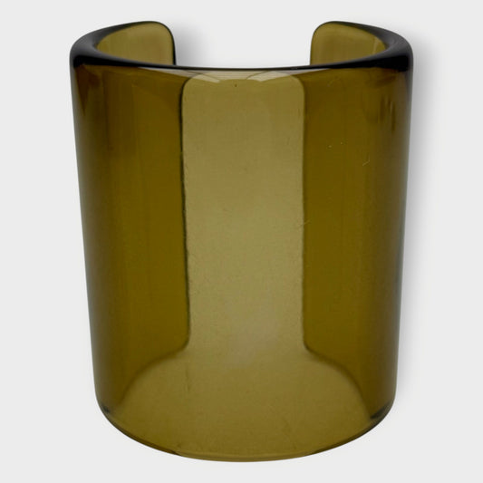 Smokey Wide Acrylic Cuff