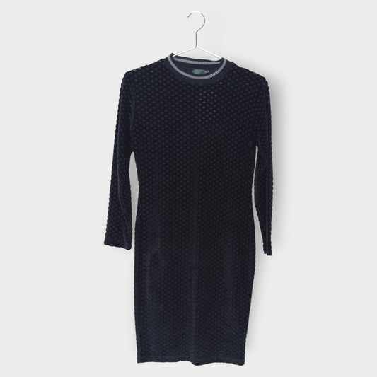 Velvet Jacquard Dress
