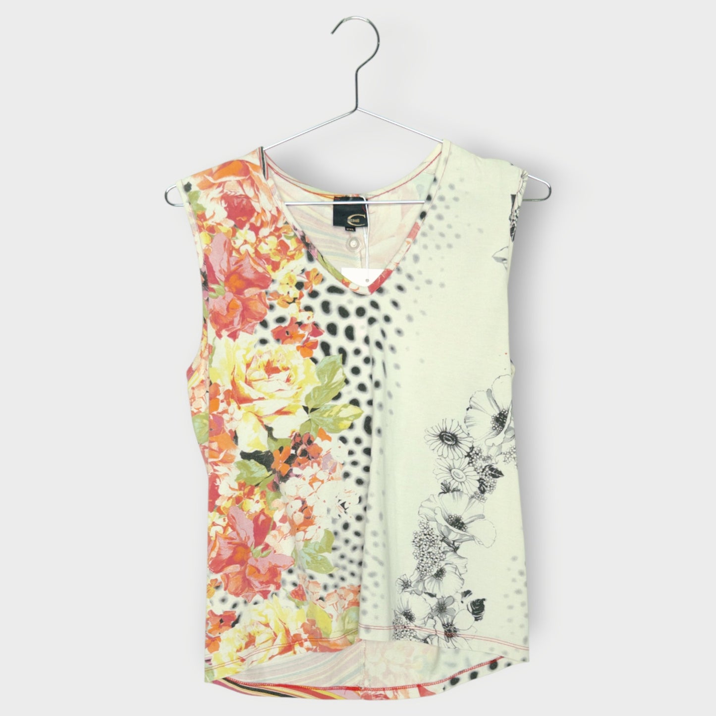 Animal Floral Print Tank