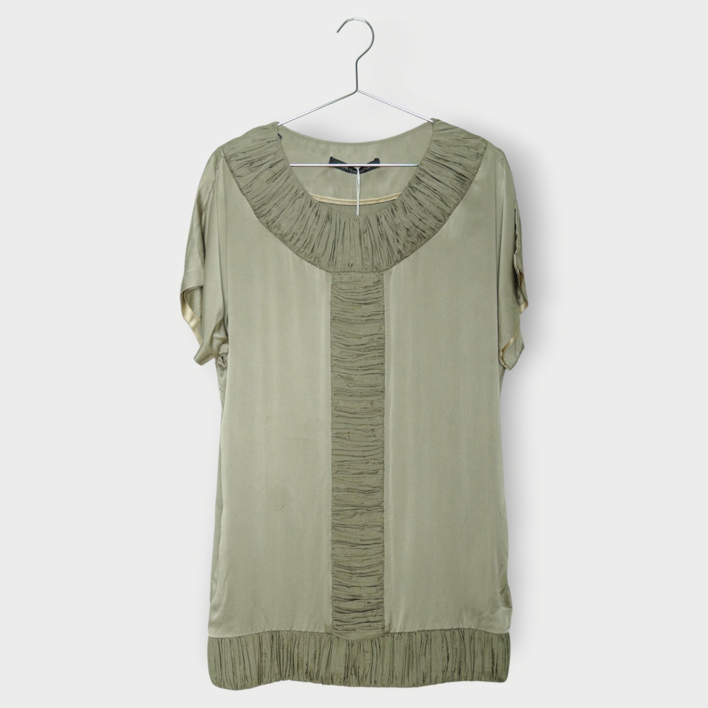 Silk Pleat Detail Mini