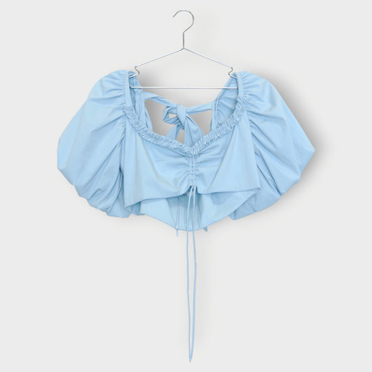Puff Sleeve Crop