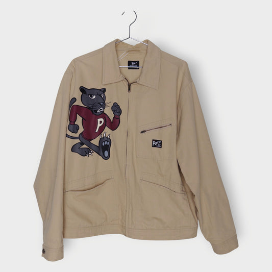 Drill Panther Print Jacket