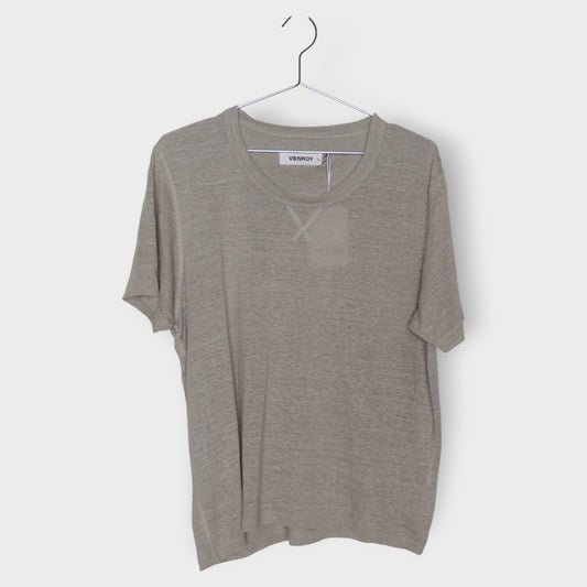 Green Linen Tee