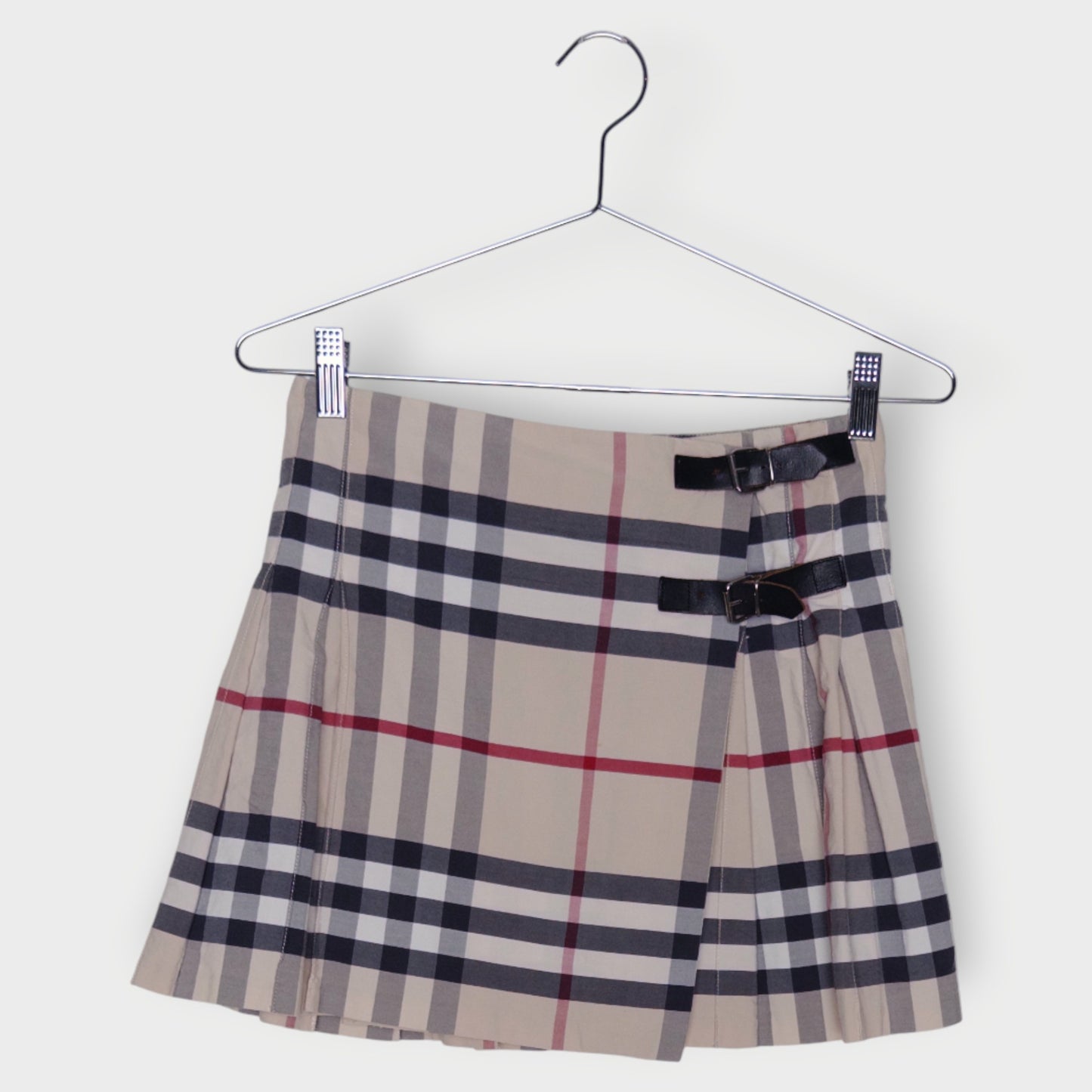 Nova Check Pleated Skirt
