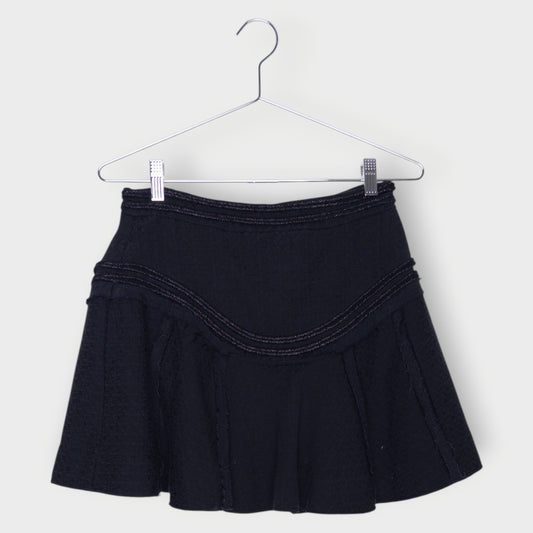 Braid Detail Mini Skirt