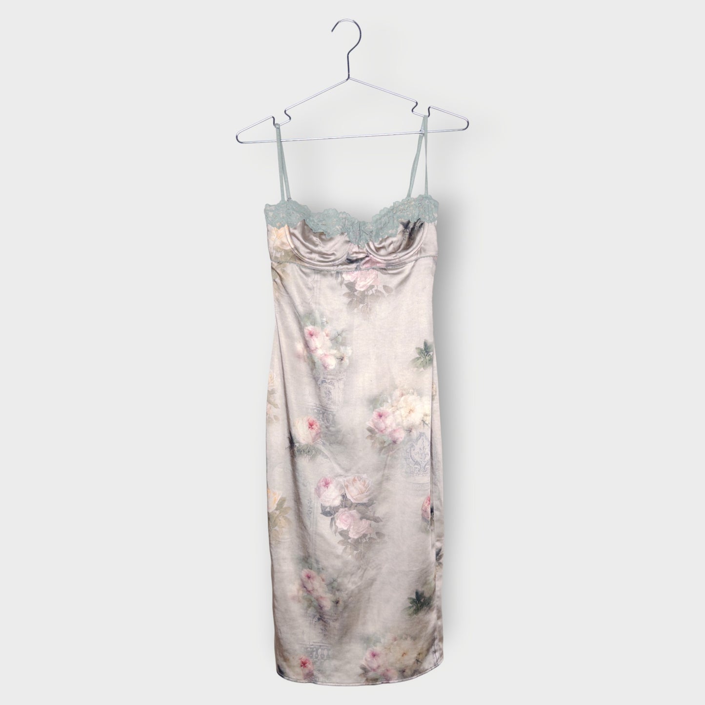 Antique Rose Inbuilt Bra Dress