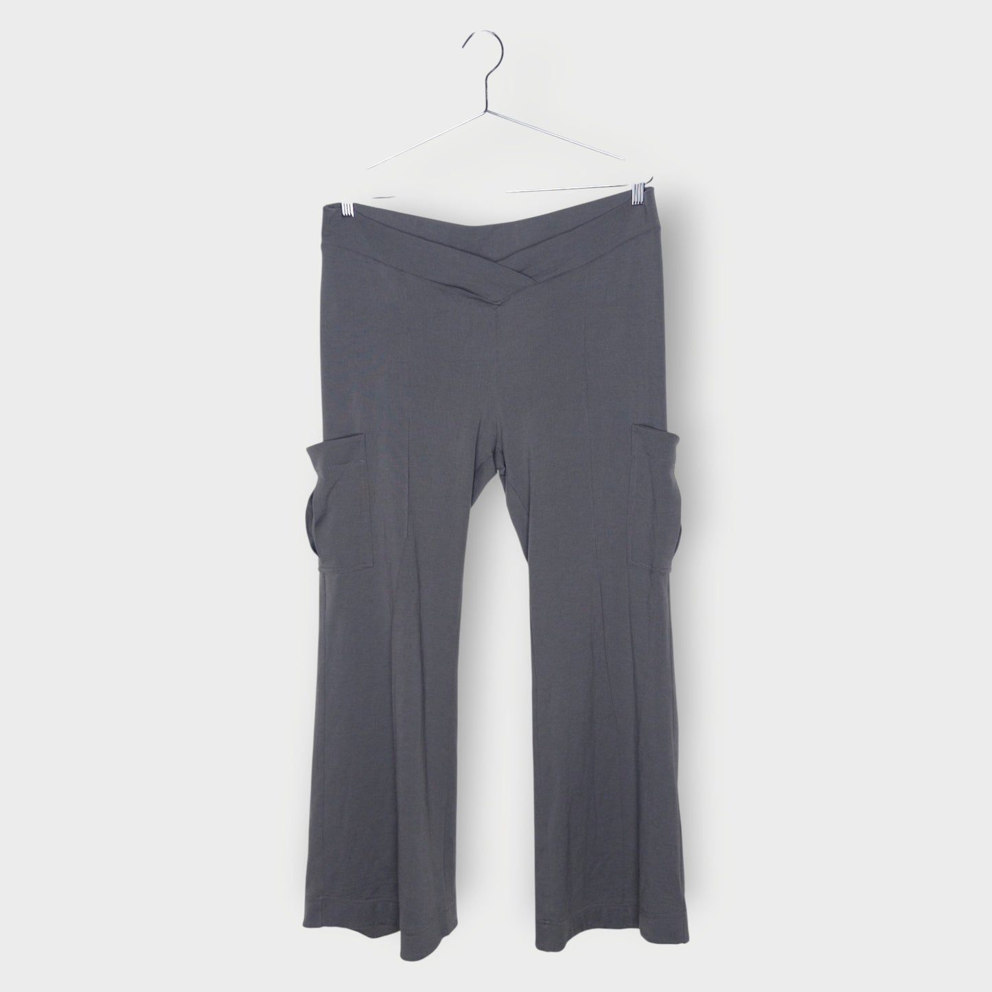 V Waist Jersey Jazz Pants