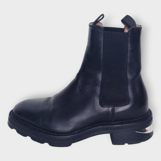 Leather Andy Cut Out Boot