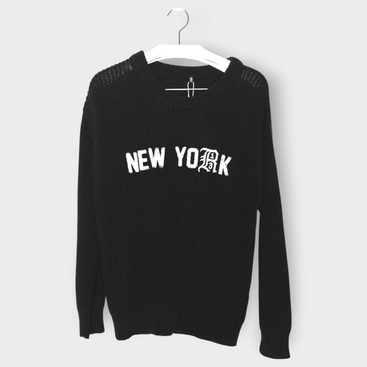 Cotton Knit New York Jumper
