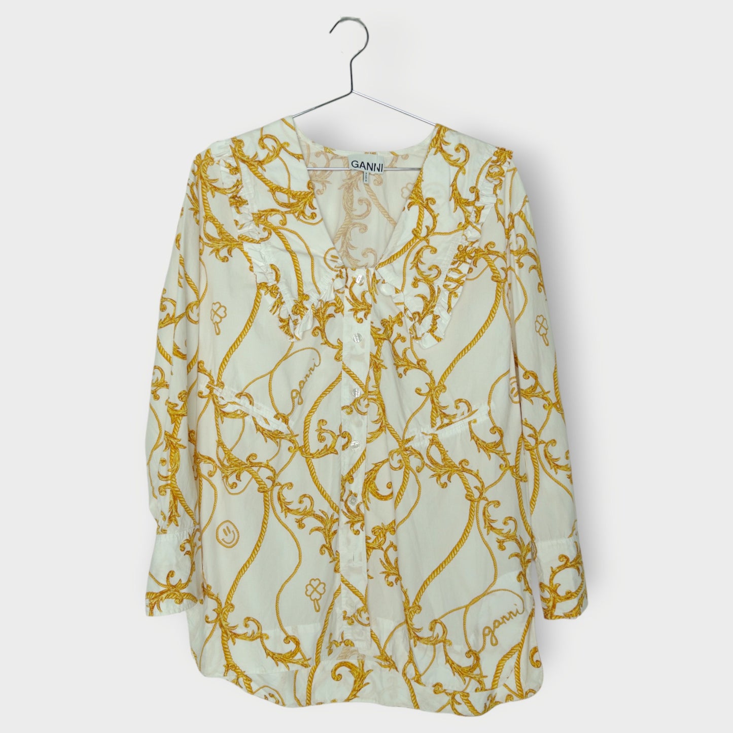 Baroque Print Blouse