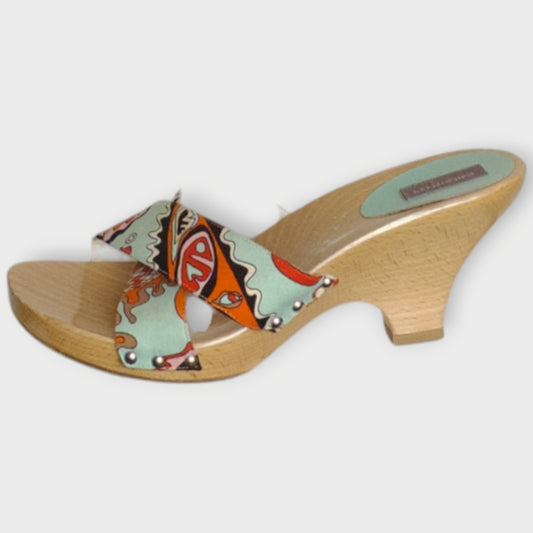 Print Wooden Clogs