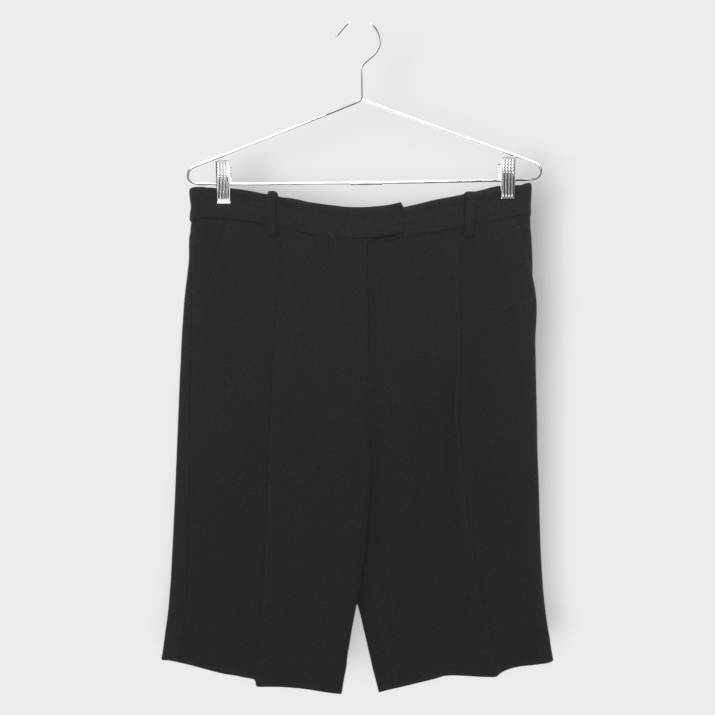 Pleat Front Shorts