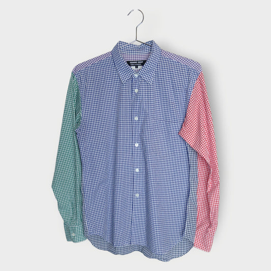 Colour Block Check Shirt
