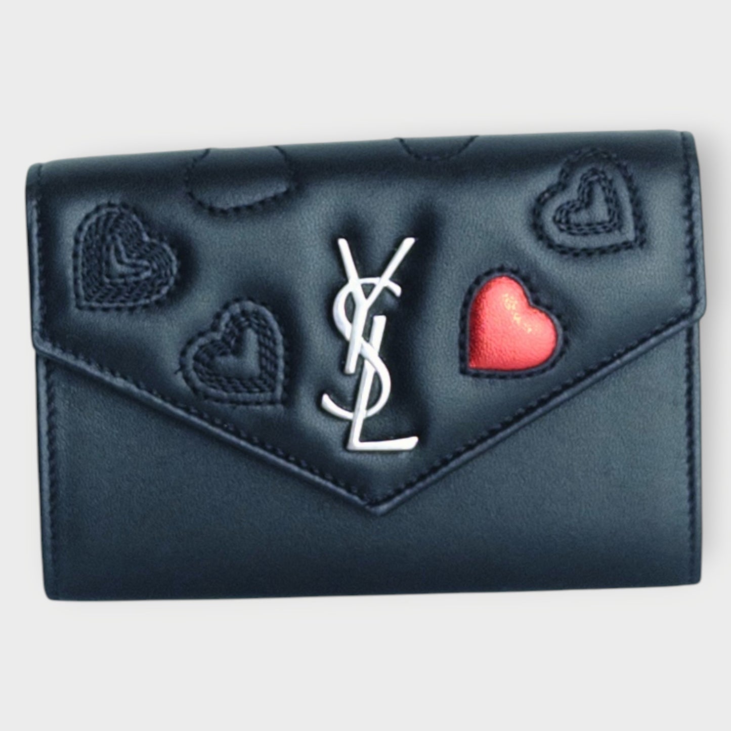 Calfskin Heart Wallet