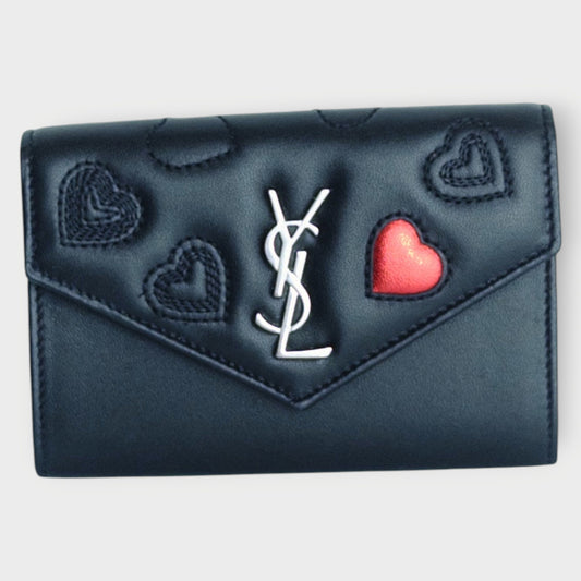 Calfskin Heart Wallet