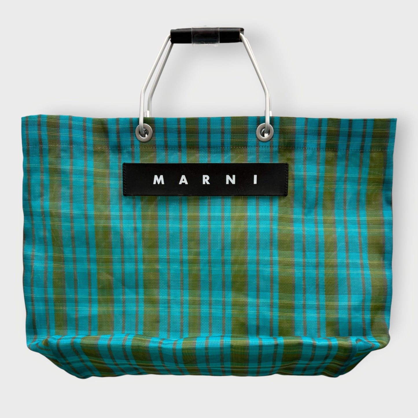 Check Canvas Tote