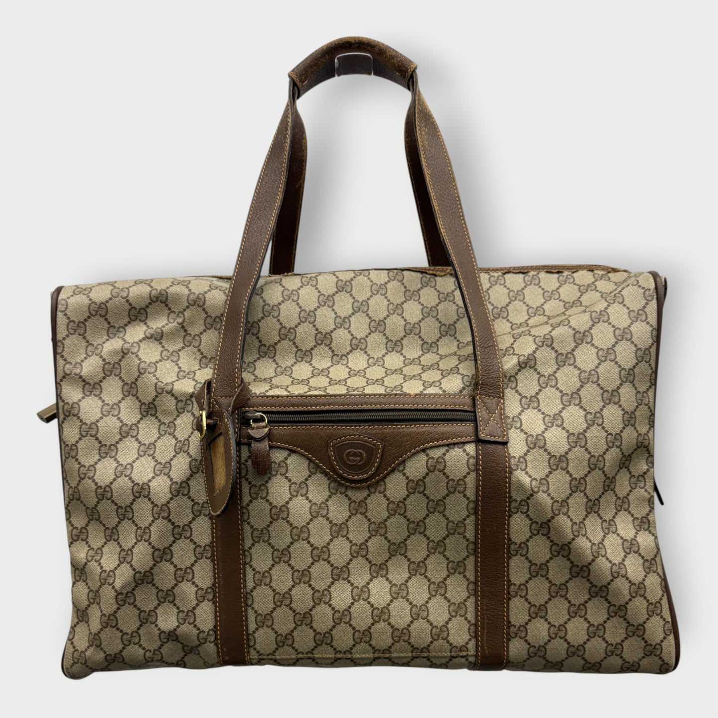 GG Monogram Canvas Travel Bag
