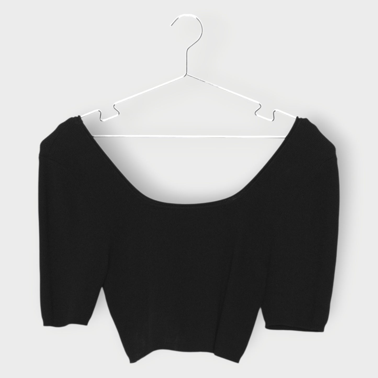 Ribbed Arancia Cropped Tee