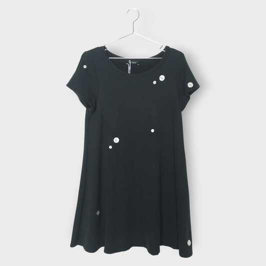 Eyelet Mini Dress