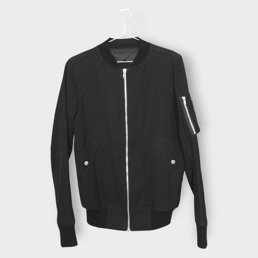 Textured Woven Zip Up Jacket