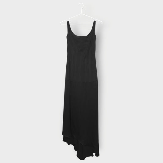 Odilon Off Shoulder Satin Midi
