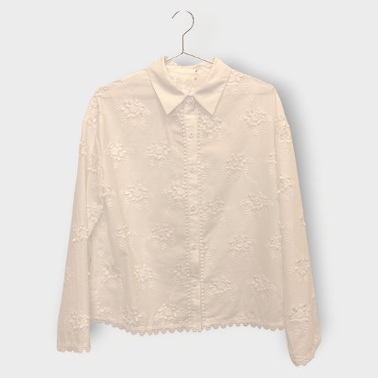 Floral Embroidered Shirt