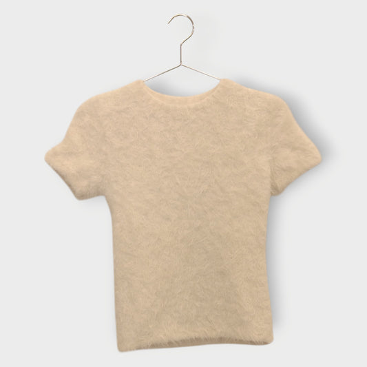Fluffy Knit Top #59XP8I