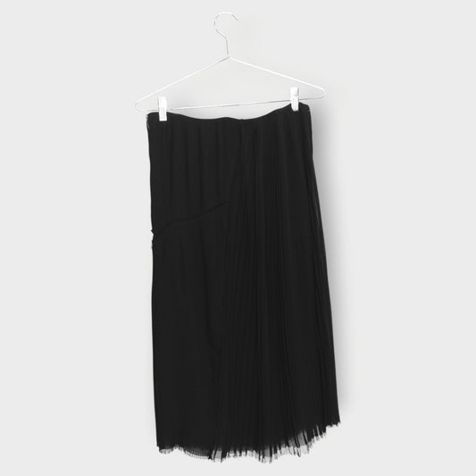 Pleated Strapless Dress