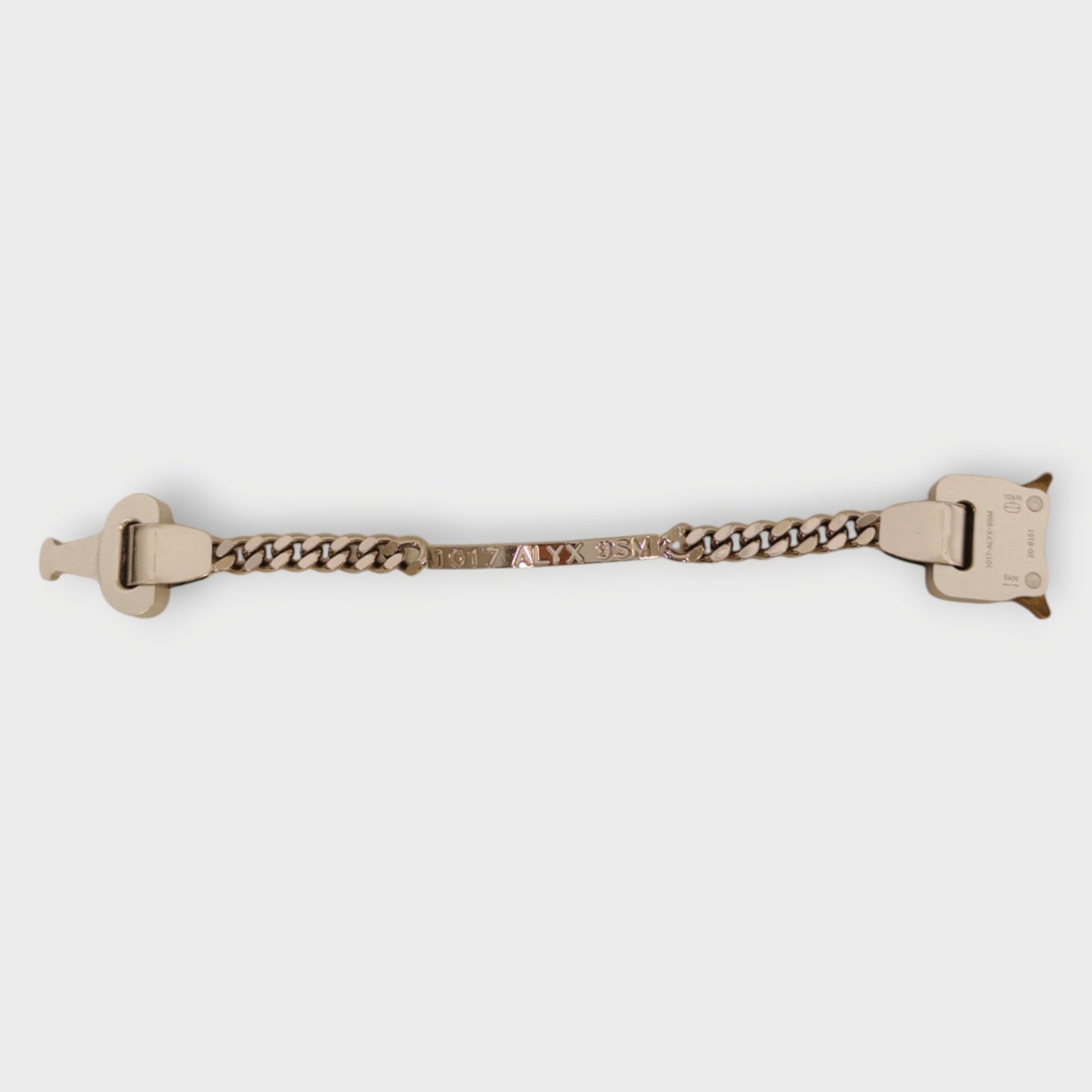 Silver Chain & Buckle Bracelet