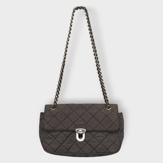 Tessuto Impuntu Chain-Link Bag