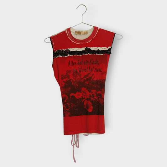 Corset Detail Tank Top